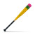 2024 Victus Vibe PENCIL Junior Big Barrel USSSA Baseball Bat, -10 Drop, 2-3/4 in Barrel, VJBBVIBP