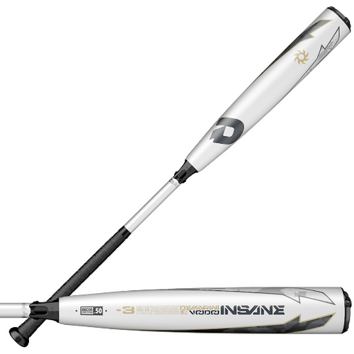 2019 DeMarini Voodoo Insane Endloaded Alloy BBCOR Baseball Bat, -3 Drop, 2-5/8 in Barrel, WTDXVIC-19