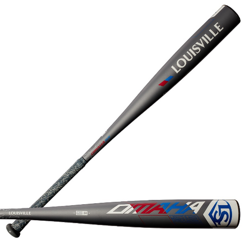2019 Louisville Slugger Omaha 519 Alloy BBCOR Baseball Bat, -3 Drop, 2-5/8 in Barrel, WTLBBO519B3