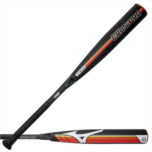 2024 Mizuno CRBN PRO B25 Composite BBCOR Baseball Bat, -3 Drop, 2-5/8 in Barrel, 340658